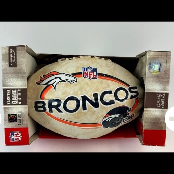 BRONCOS DENVER TAKE THE GAME HOME FOOTBALL - Picture 2 of 5